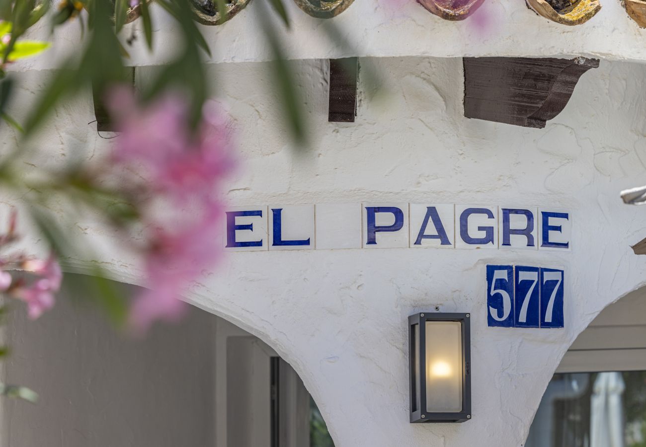 Villa en Denia - Villa EL PAGRE 1ª Línea Playa