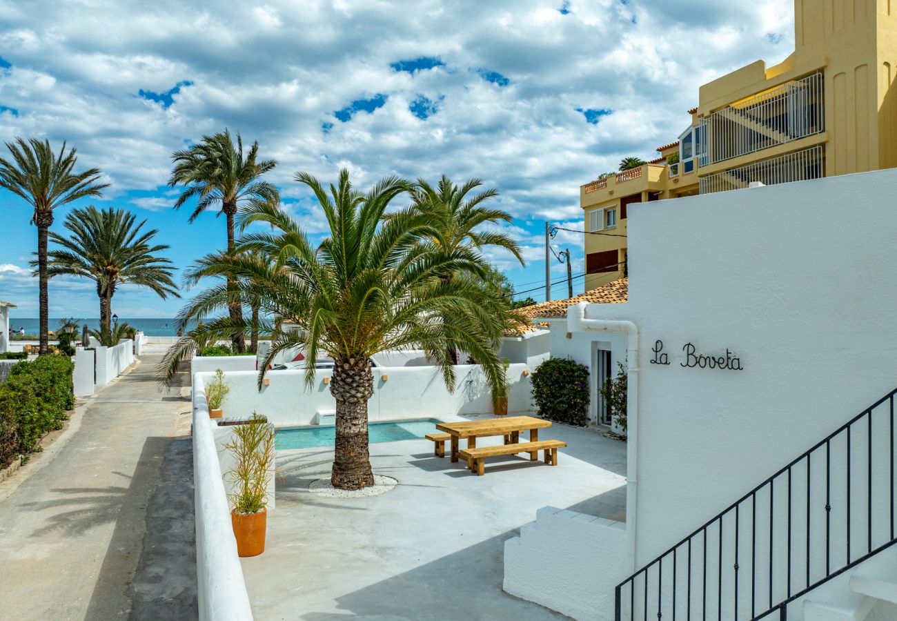 Villa en Denia - Villa LA BOVETA 1ª Línea Playa