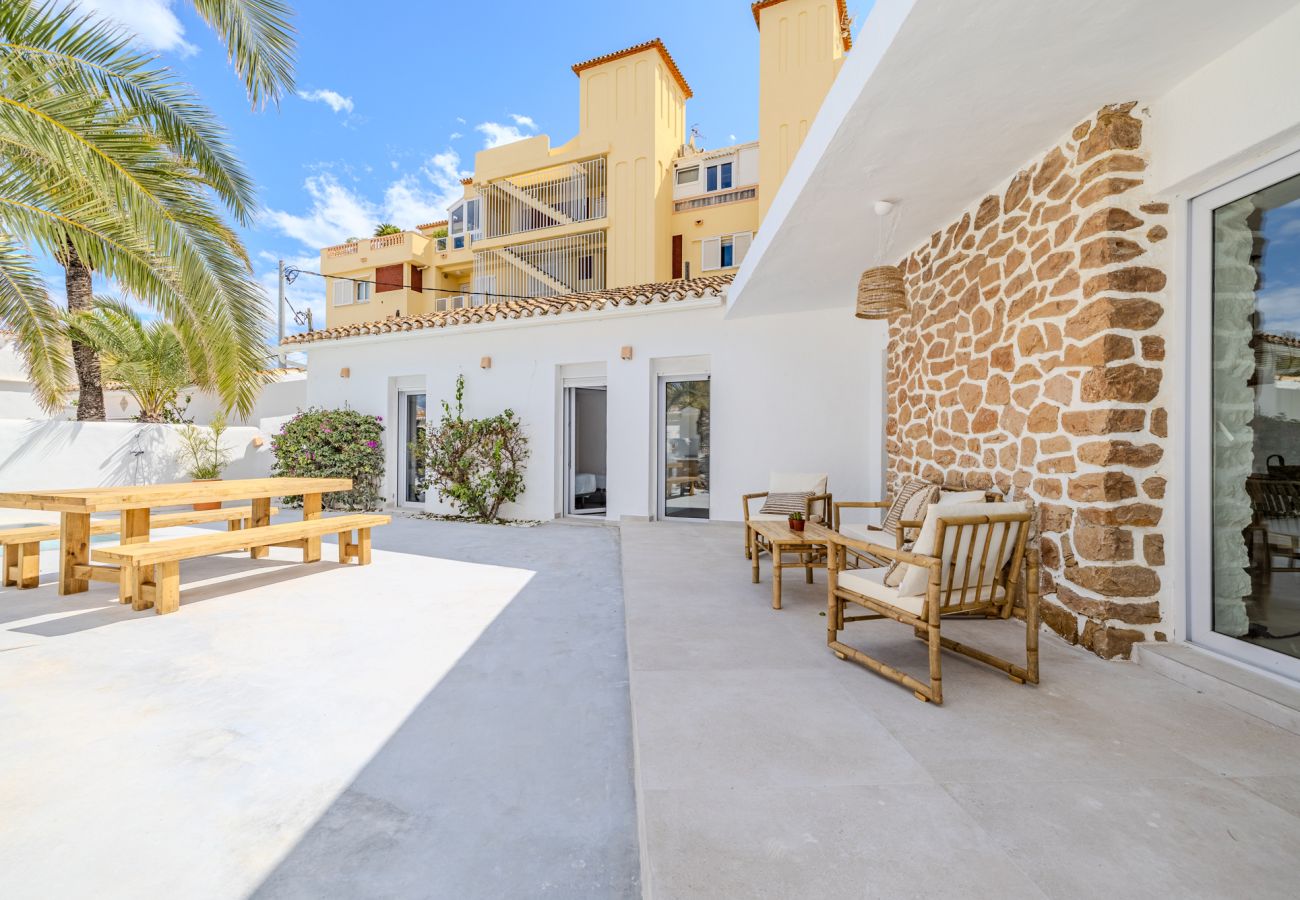 Villa en Denia - Villa LA BOVETA 1ª Línea Playa