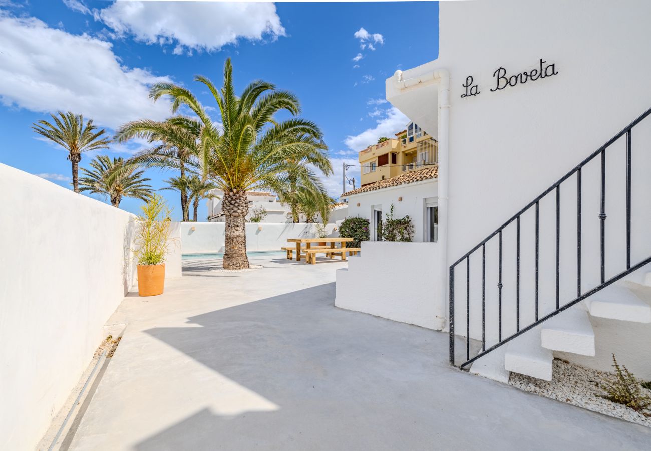 Villa en Denia - Villa LA BOVETA 1ª Línea Playa