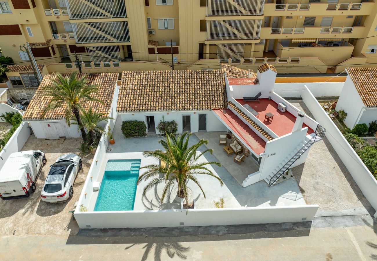 Villa en Denia - Villa LA BOVETA 1ª Línea Playa