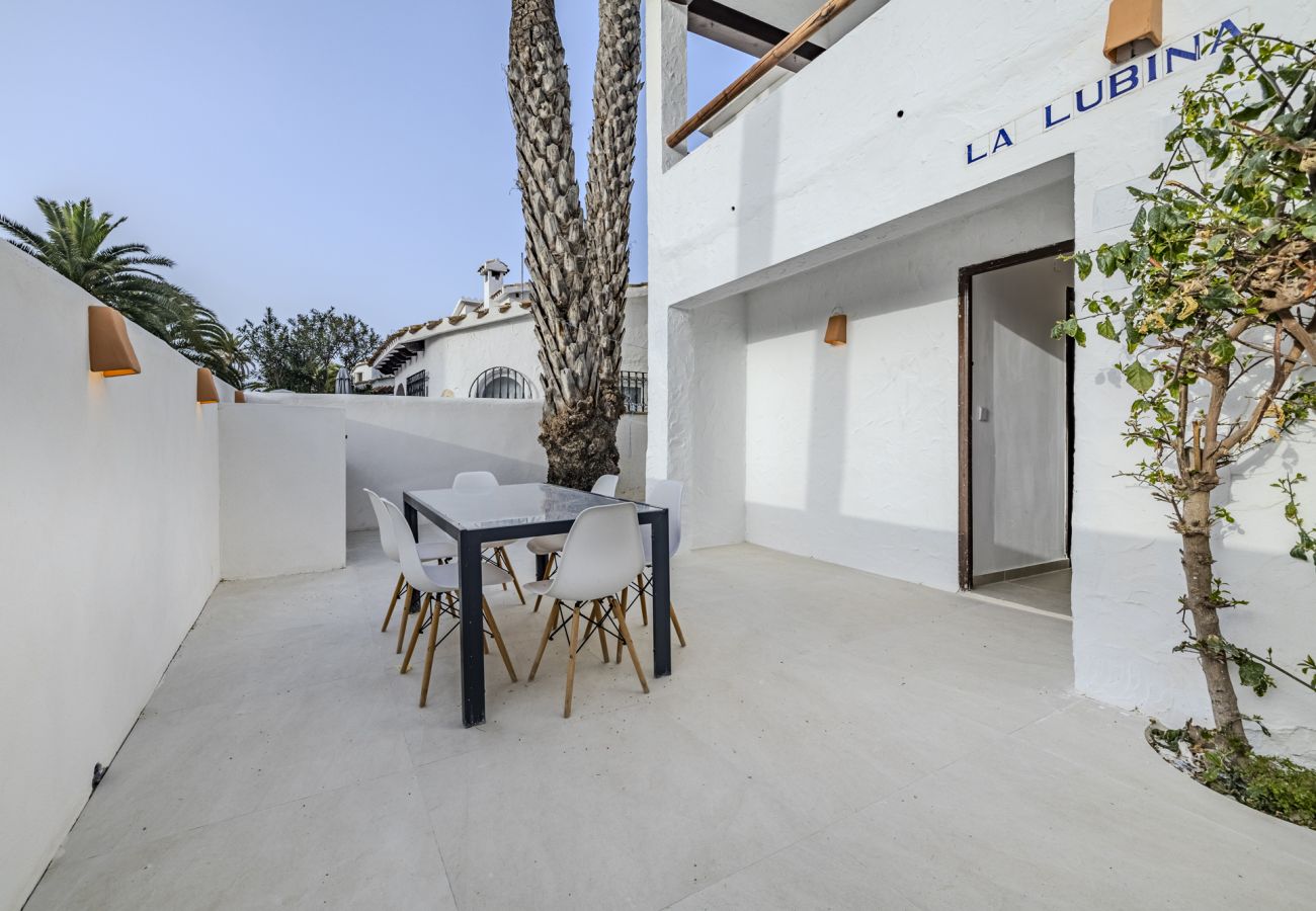 Villa en Denia - Villa LA LUBINA 1ª Línea Playa