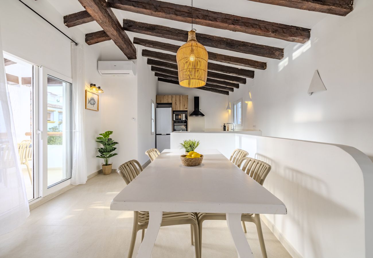 Villa en Denia - Villa LA LUBINA 1ª Línea Playa