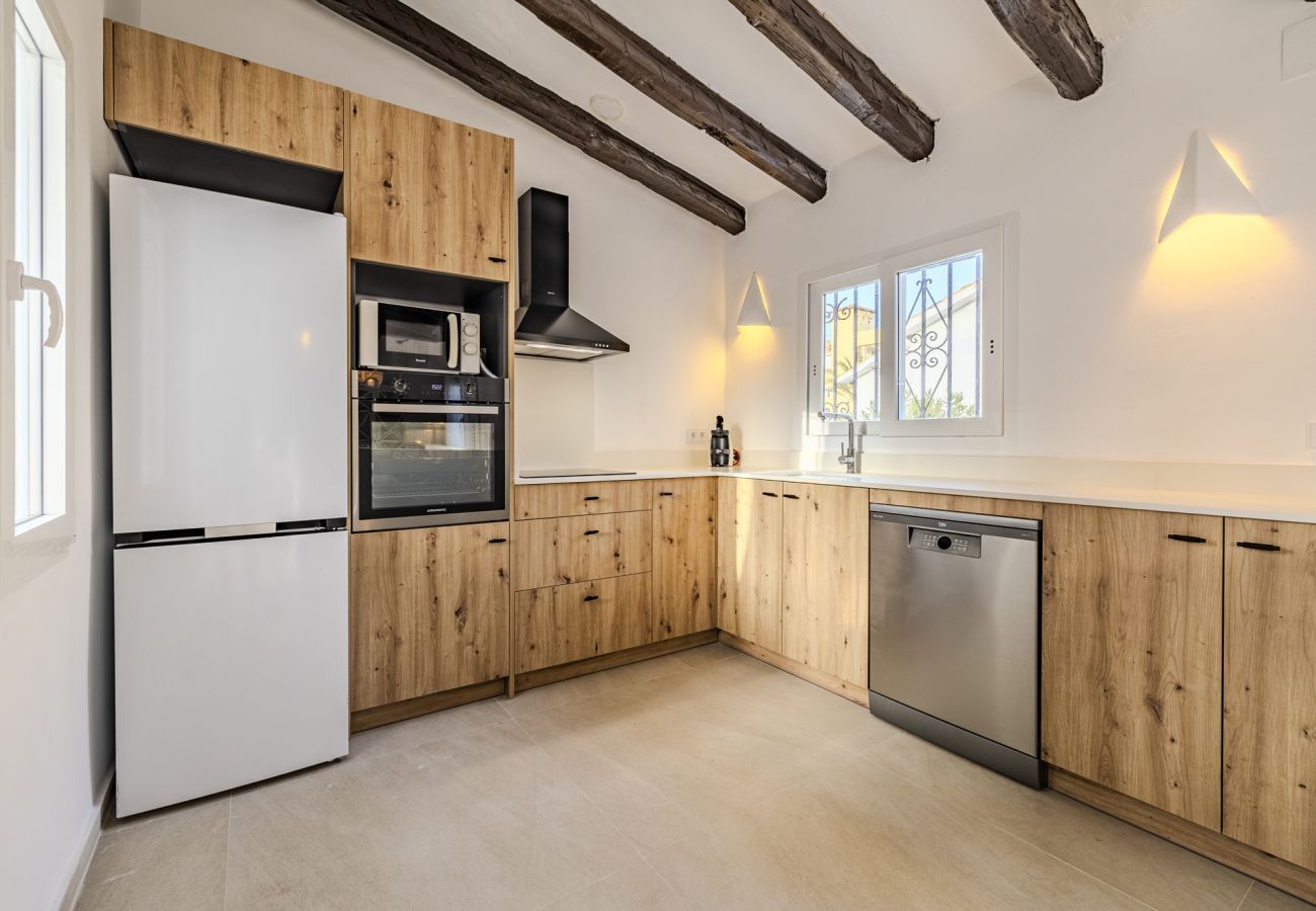 Villa en Denia - Villa LA LUBINA 1ª Línea Playa