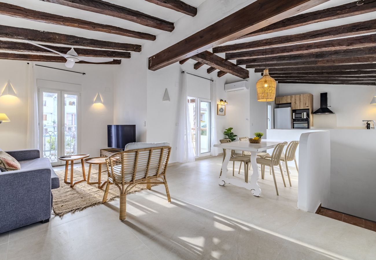 Villa en Denia - Villa LA LUBINA 1ª Línea Playa