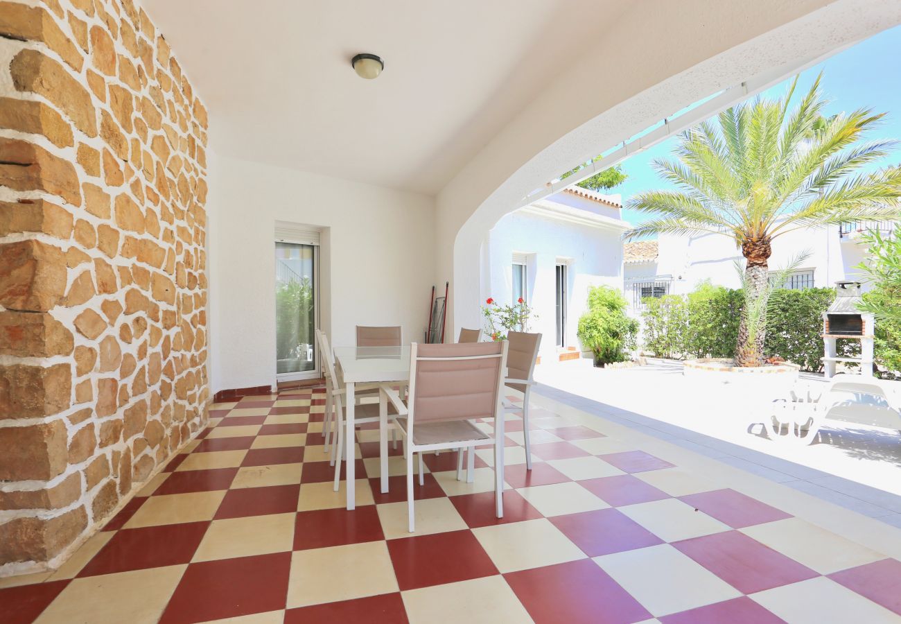 Villa en Denia - Villa LA PALERA 1ª Línea Playa