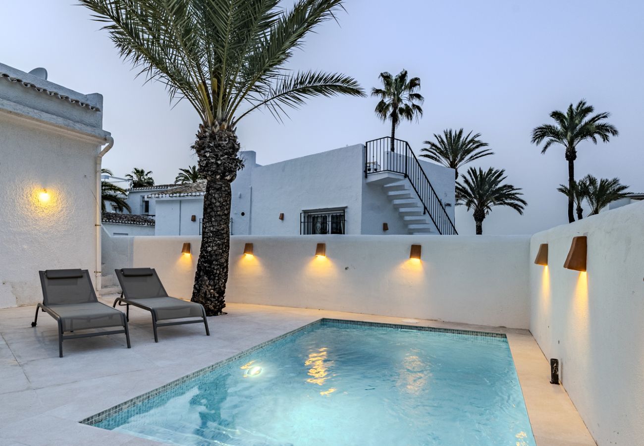 Villa en Denia - Villa LA PALERA 1ª Línea Playa