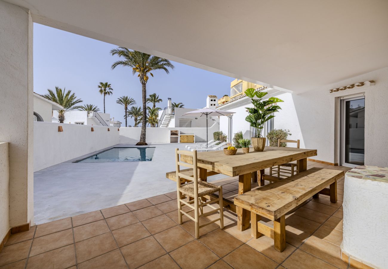 Villa en Denia - Villa LA PALOMA 1ª Línea Playa