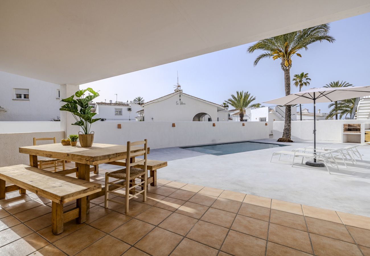 Villa en Denia - Villa LA PALOMA 1ª Línea Playa