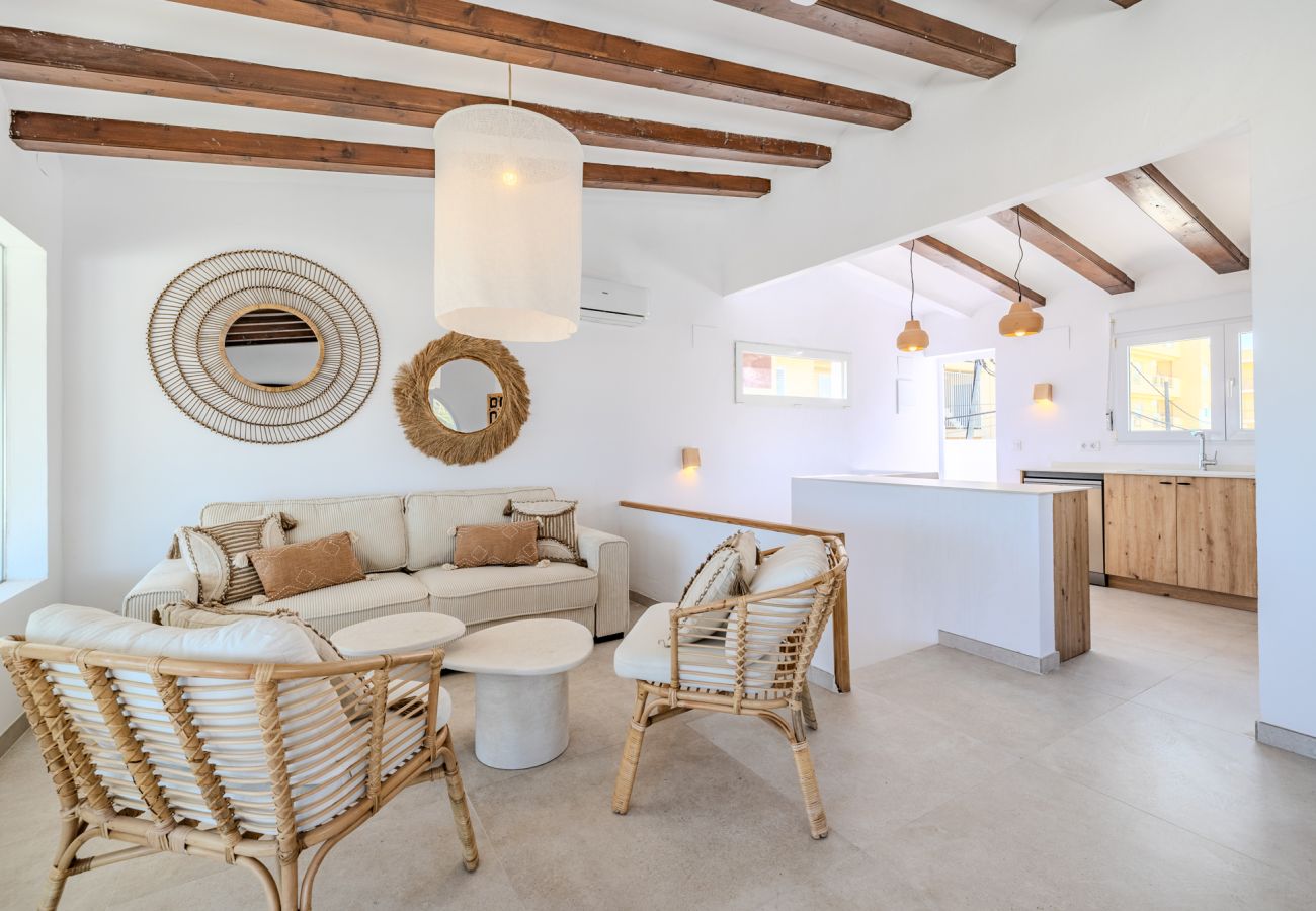 Villa en Denia - Villa LA YUCA 1ª Línea Playa