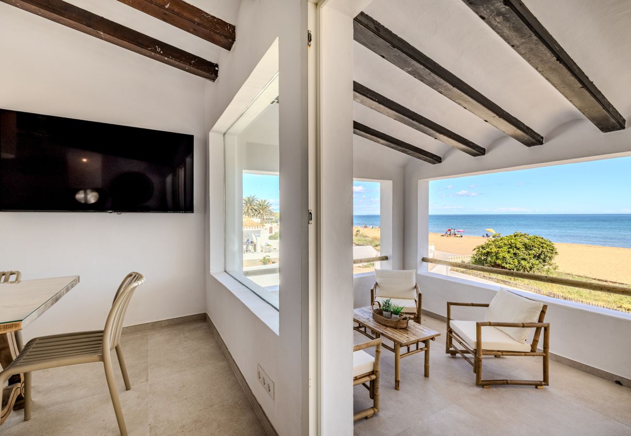 Villa en Denia - Villa LA YUCA 1ª Línea Playa