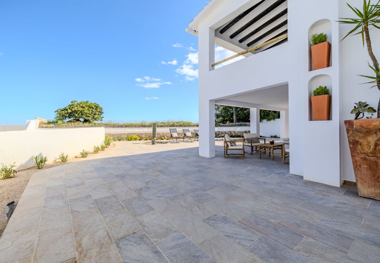 Villa en Denia - Villa LA YUCA 1ª Línea Playa