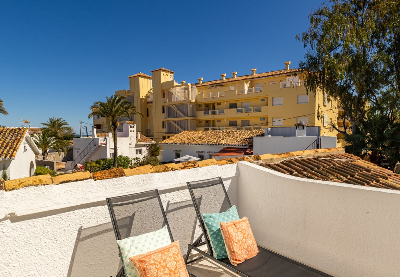 Villa en Denia - Villa LA PITERA 1ª Línea Playa