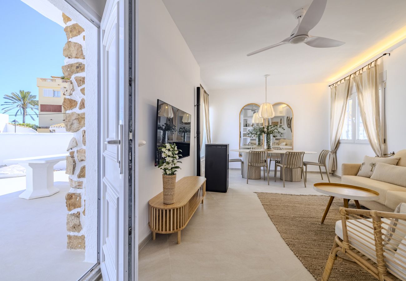 Villa en Denia - Villa LA GAVINA 1ª Línea Playa