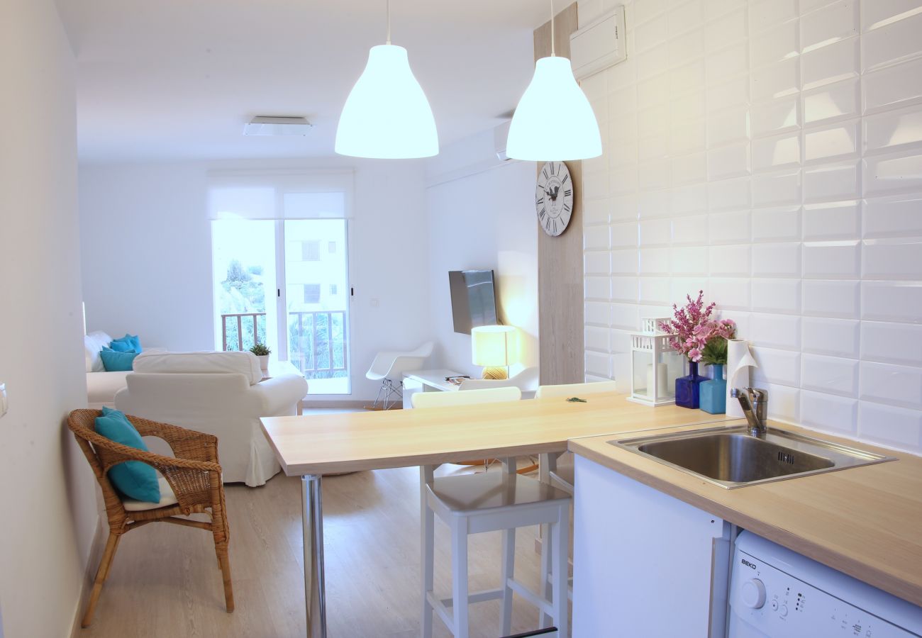 Apartamento en Denia - Los Alamos Nº7, 1ª Línea de Playa