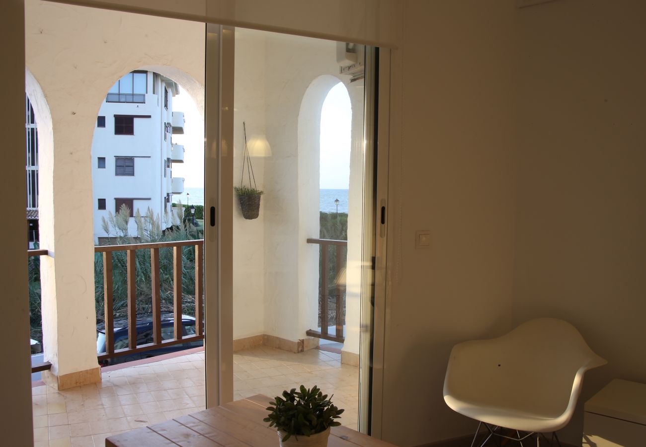 Apartamento en Denia - Los Alamos Nº7, 1ª Línea de Playa