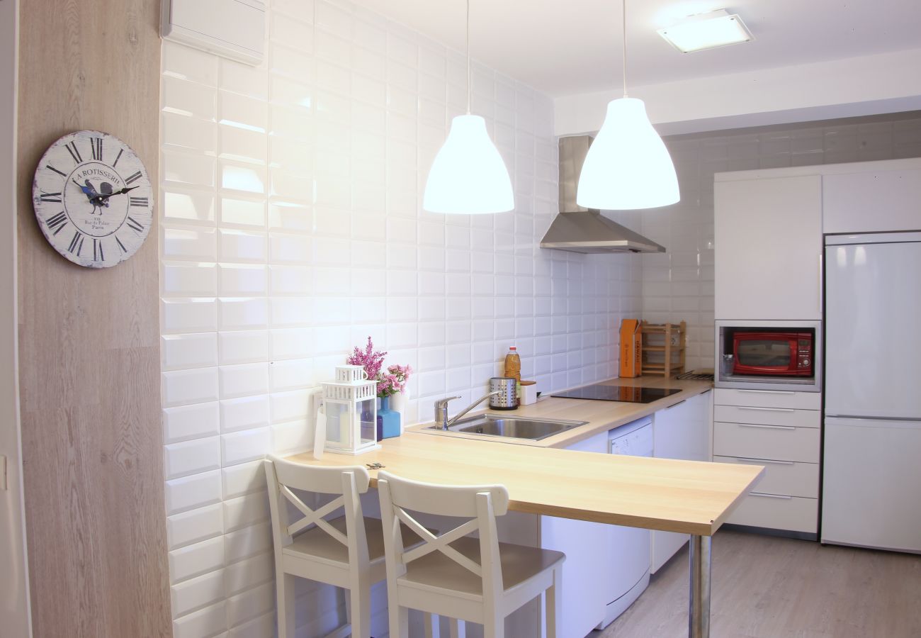 Apartamento en Denia - Los Alamos Nº7, 1ª Línea de Playa