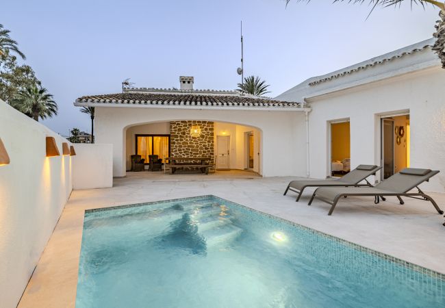 Villa à Denia - Villa LA PALERA 1ª Línea Playa